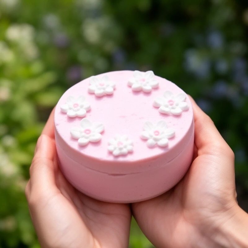 Bento-Torte rosa