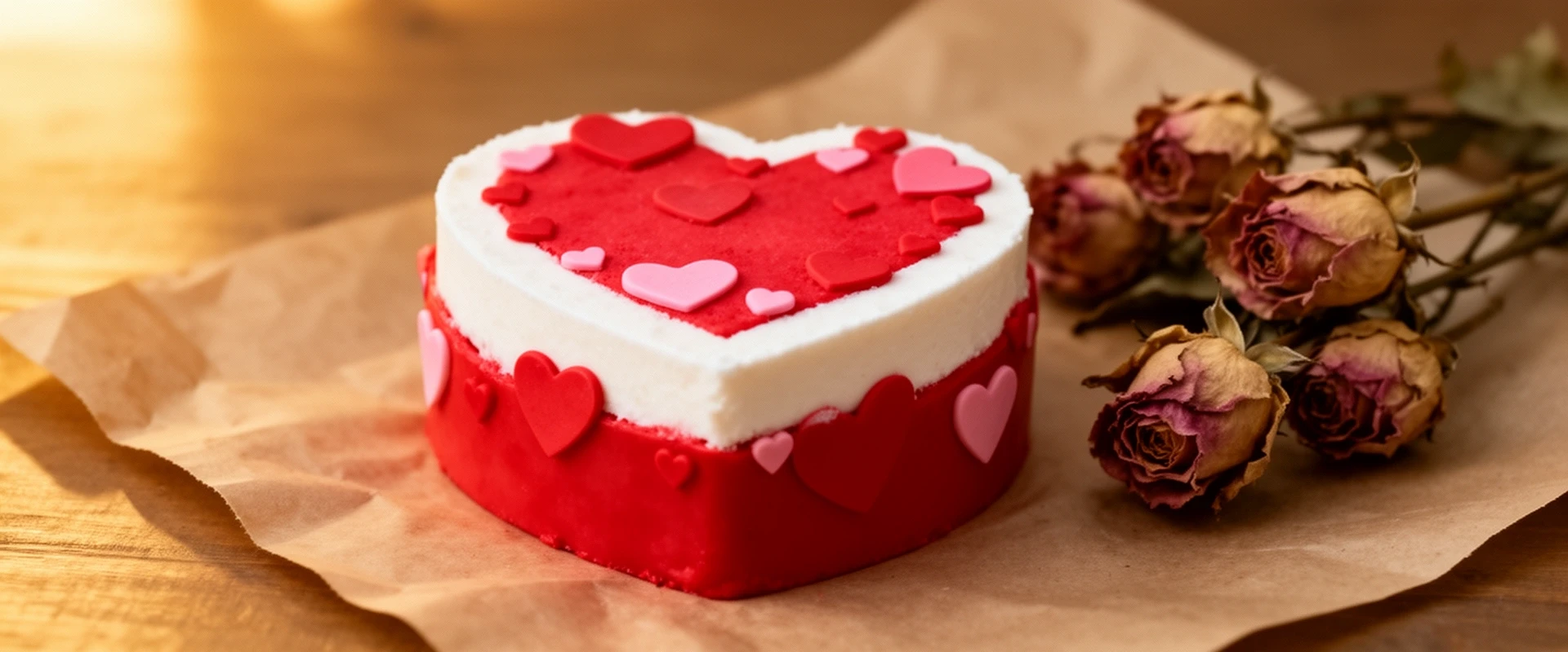 Bento-Torte Valentinstag